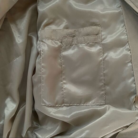Maus & Hoffman Del Lago Blousons Spring Weight Bomber Jacket Medium Tan L - Picture 8 of 8